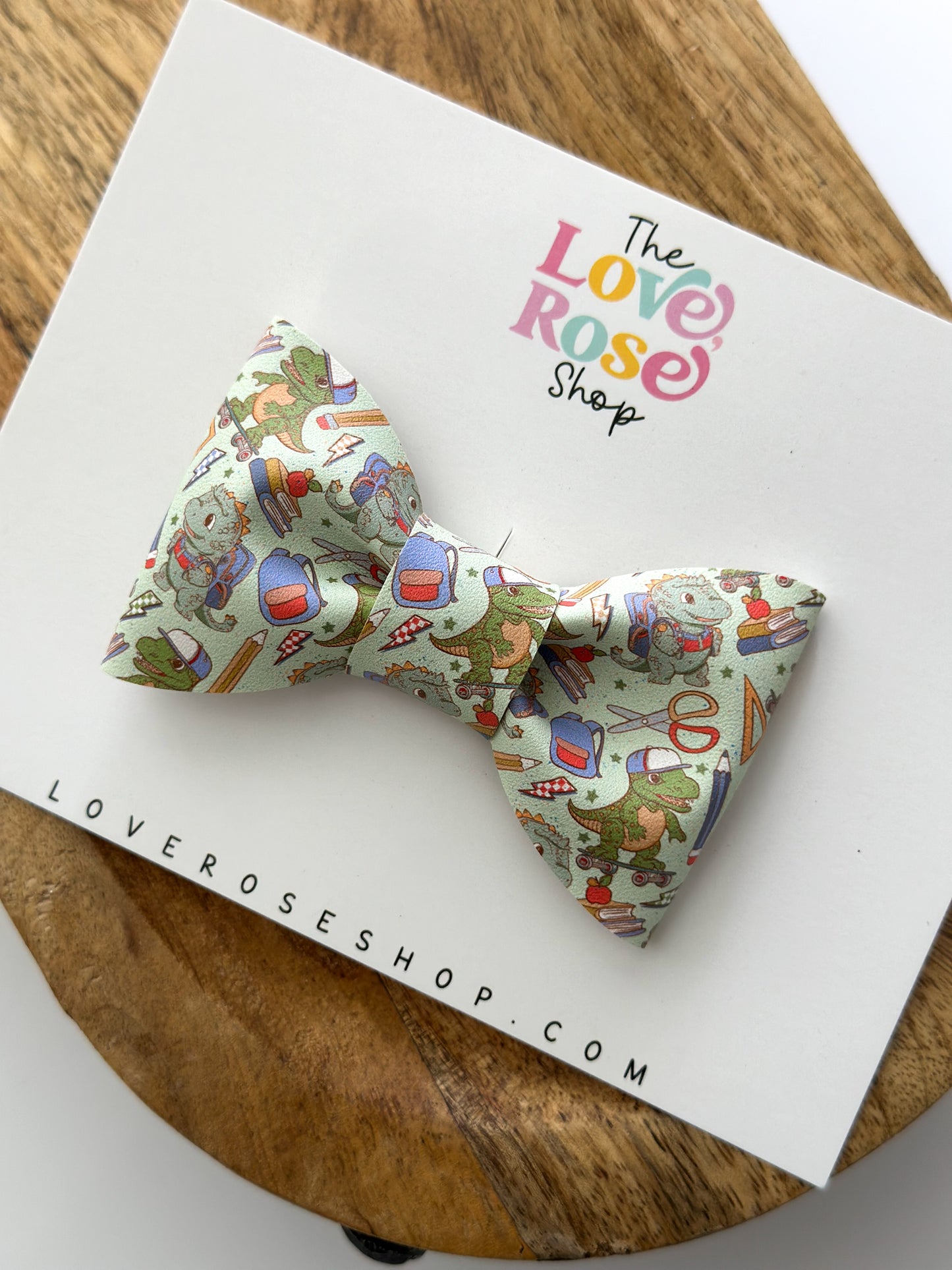 DINO-MITE BOW TIE