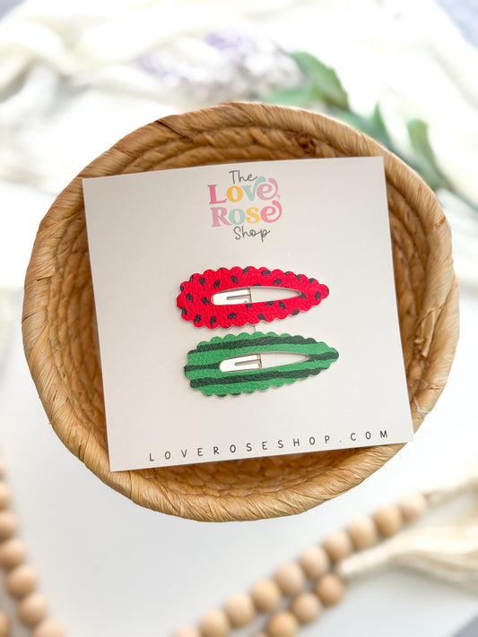 WATERMELON SNAP SET