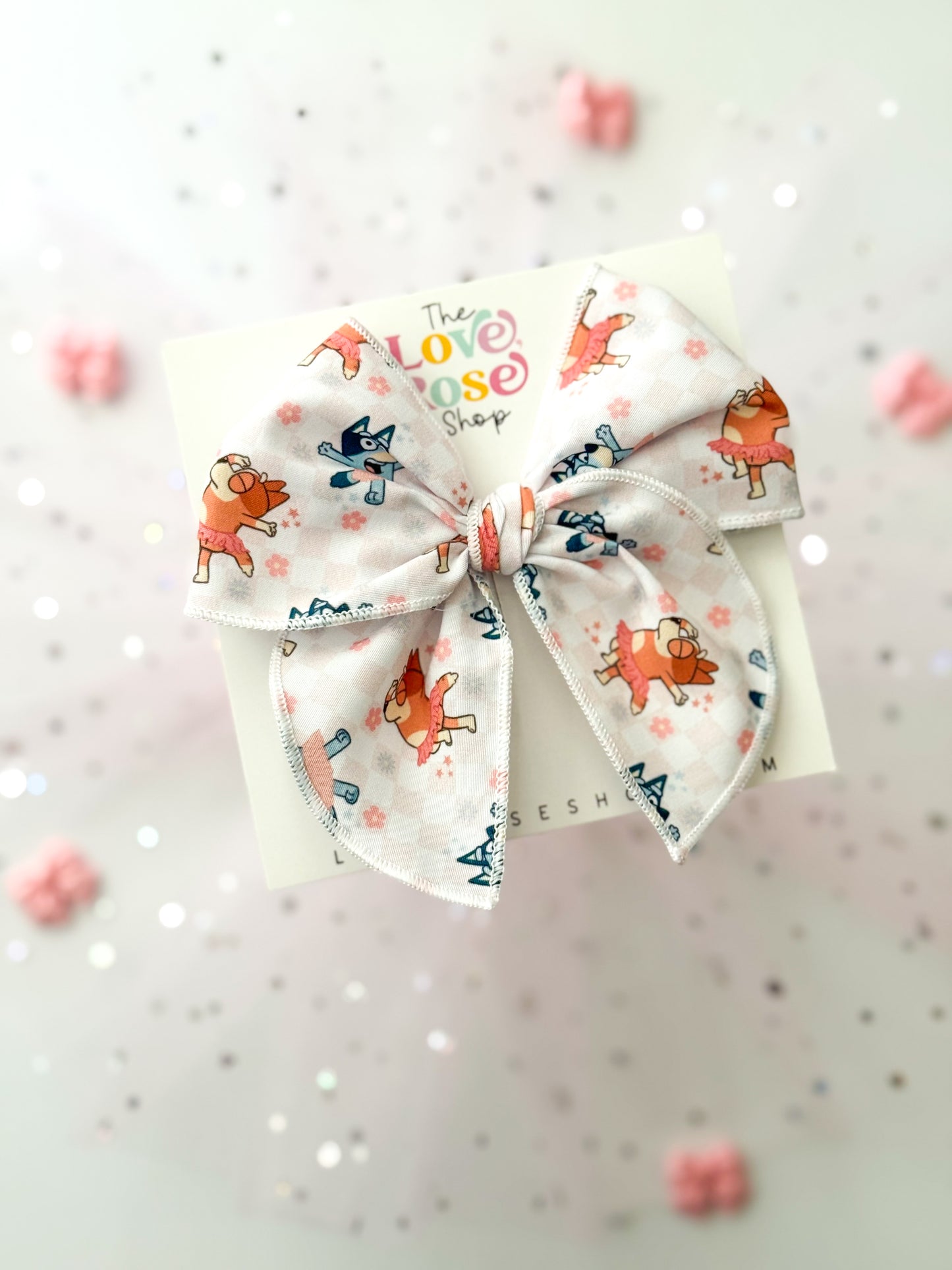 BLUEY BALLERINA SAILOR BOW